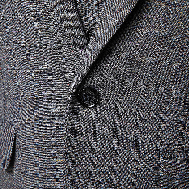 Three-Piece Suit for Men in Stylish Chemische Vezelmix