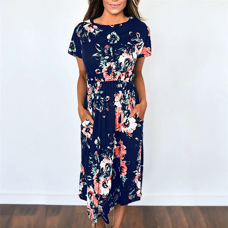 Bohemian Party Dress For Women - Elegant and Flowing Style
