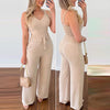 Women's Camisole Straight-leg Pants Casual Suit Set