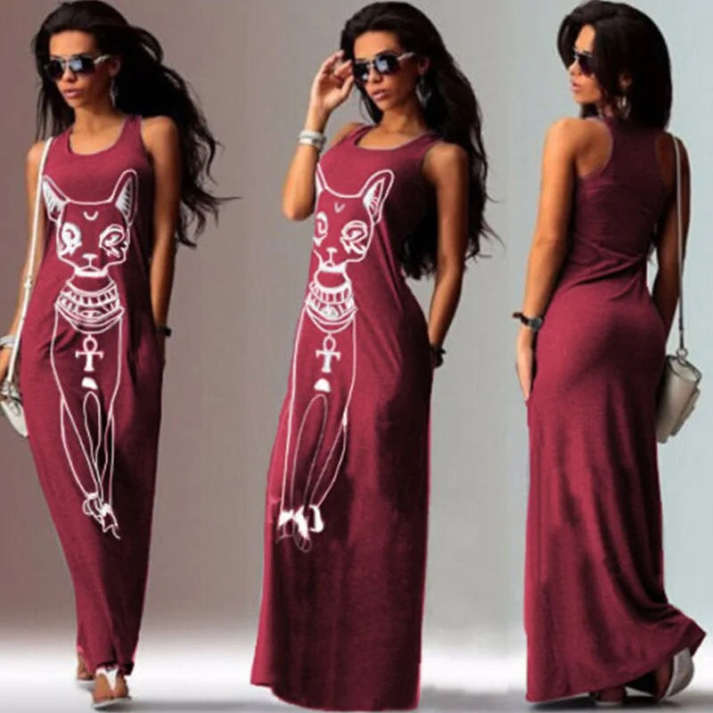 Bohemian Party Dress For Women - Elegant and Flowing Style