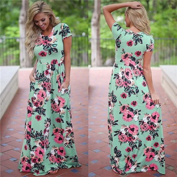 Bohemian Party Dress For Women - Elegant and Flowing Style