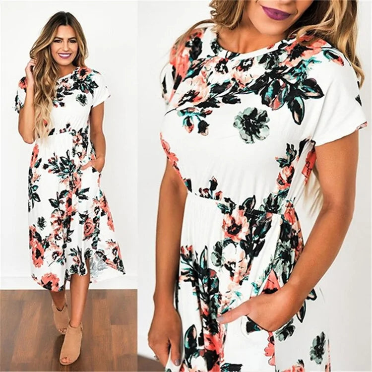 Bohemian Party Dress For Women - Elegant and Flowing Style