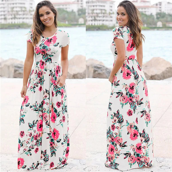 Bohemian Party Dress For Women - Elegant and Flowing Style